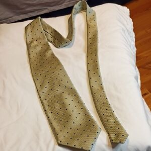 3/$25 Elegant Polka Dot Silk Tie By Grant Thomas NWT